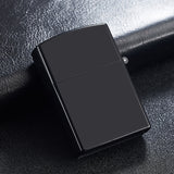 【QINQUAN】Retro kerosene Lighter fire starter Cigarette Lighter Outdoor Windproof Lighter man Gift(Without Kerosene)