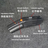 2025 Safety Self-defense Tools Women's Outdoor Camping Remote Electric Shock Stun Gun Super Bright Flashlight Multi-function Mini Rechargeable Taser Selfdefense Outdoor Rechargeable| POPOTR™