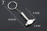 【Free gift】Buy 2 Get 3!!! 20 Style Creative Mini Tools Wrench Saw Ruler Spanner Key Chain Ring Keyring Metal Keychain