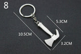 【Free gift】Buy 2 Get 3!!! 20 Style Creative Mini Tools Wrench Saw Ruler Spanner Key Chain Ring Keyring Metal Keychain