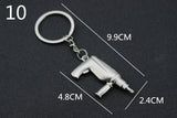 【Free gift】Buy 2 Get 3!!! 20 Style Creative Mini Tools Wrench Saw Ruler Spanner Key Chain Ring Keyring Metal Keychain