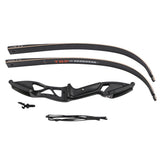 New Professional Durable Black 56'' 35lbs 45lbs 50lbs Sport Prop Hunting Shooting Training Set Bow Arrow