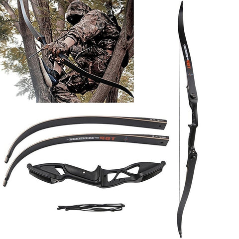 New Professional Durable Black 56'' 35lbs 45lbs 50lbs Sport Prop Hunting Shooting Training Set Bow Arrow
