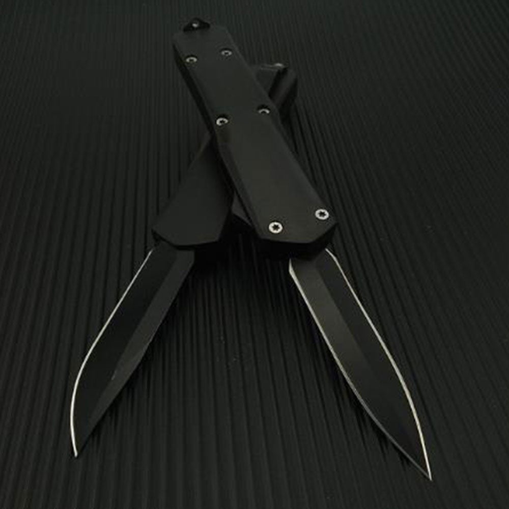 HOT ! 3 Colors  New Upgrade  Tactical EDC Knife Spring Assisted Knives Fixed Blade Double Edge / Single Edge Survival Knifes Aviation Aluminum Handle 8.8 Inch Drop Shipping