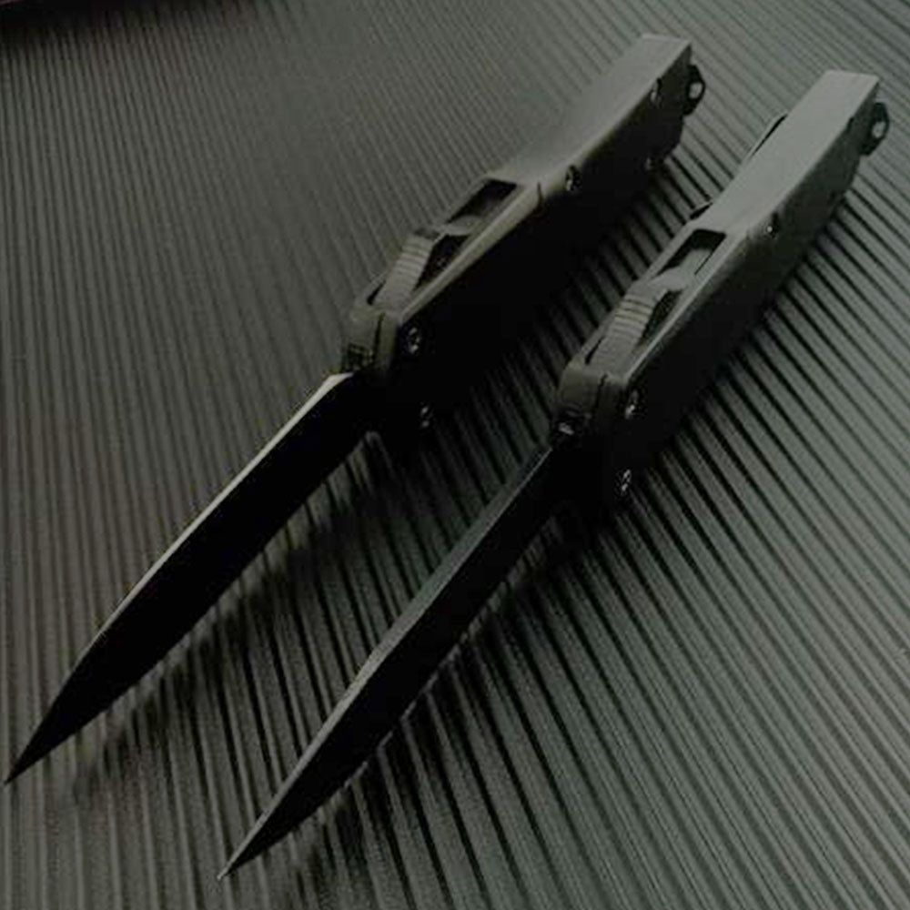 HOT ! 3 Colors  New Upgrade  Tactical EDC Knife Spring Assisted Knives Fixed Blade Double Edge / Single Edge Survival Knifes Aviation Aluminum Handle 8.8 Inch Drop Shipping