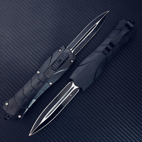Fixed Blades Double Edge Survival Knifes   Camping Hunting Fishing Knifes   Safety Cutting Knives OTF EDC Spring Assisted Knife
