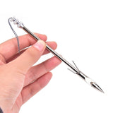 Hot Sale 14.5cm 10/20PCS~Slingshot shot Arrows metal bullet arrows Stainless steel Flying Fish darts Bow Tackle Accessory