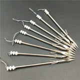 Hot Sale 14.5cm 10/20PCS~Slingshot shot Arrows metal bullet arrows Stainless steel Flying Fish darts Bow Tackle Accessory