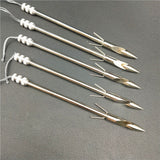 Hot Sale 14.5cm 10/20PCS~Slingshot shot Arrows metal bullet arrows Stainless steel Flying Fish darts Bow Tackle Accessory