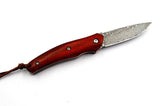 Handmade Damascus Handmade Folding Knife Mini Folding Knife Portable Multifunctional Outdoor Knife Fruit Knife