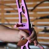 Huwairen recurve bow and arrow side pads, shock absorber, shock absorption, shooting quasi recurve bow accessories, multi-color optional