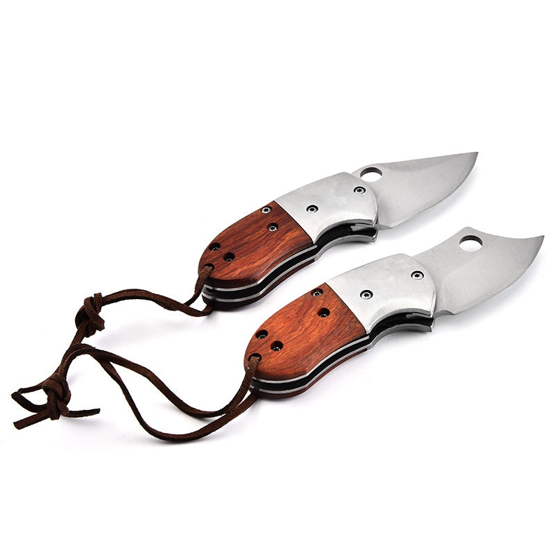 Factory direct stainless steel outdoor folding knife Browning D316 small armored mini knife bladed tactical knife