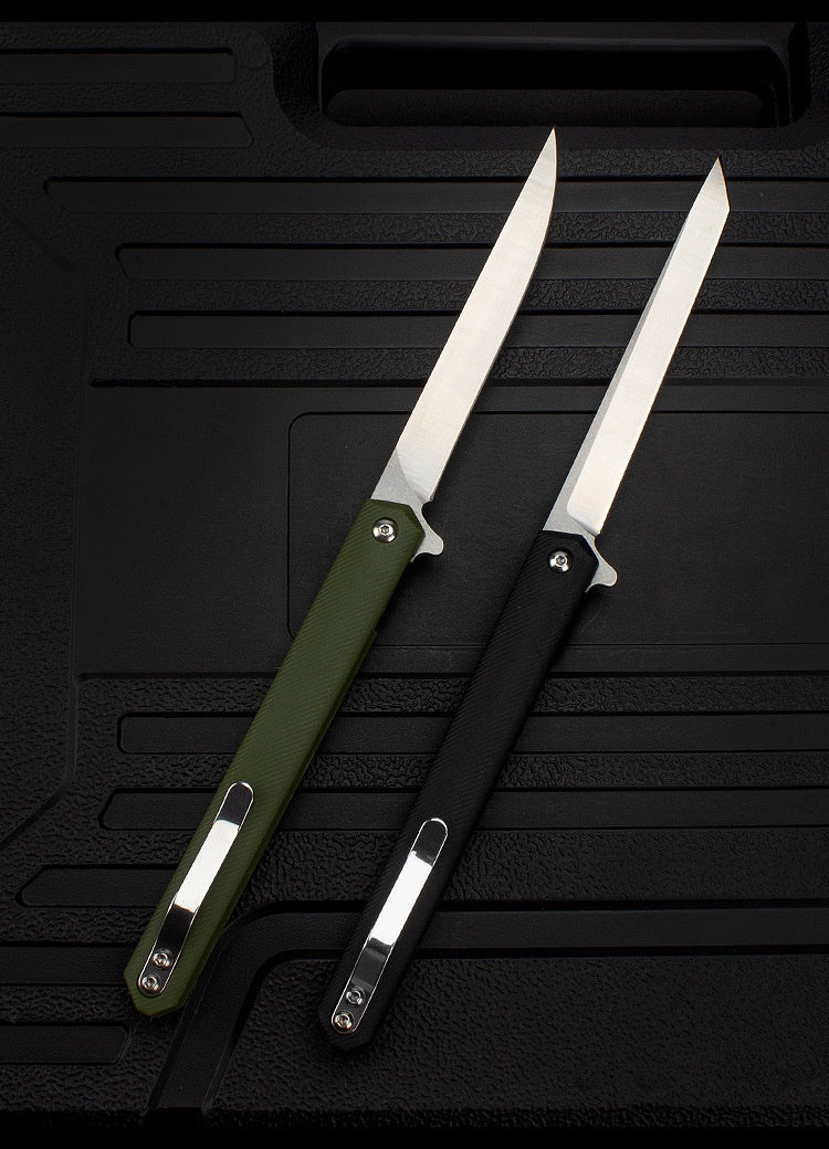 Outdoor Mini Knife Sharp Bearing Folding Knife Wilderness Survival Fruit Knife M390 Magic Pen Folding Knife