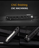 D2 High Hardness Folding Knife Carbon Fiber Exquisite Gift Knife Outdoor Wilderness Folding Knife Portable Pocket Knife