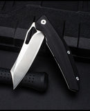 D2 steel high hardness stainless steel folding fruit knife outdoor camping multifunctional tactical survival folding knife