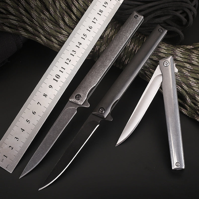 portable folding knife Magic pen m390 powder steel folding knife high hardness and sharp mini self-defense knife outdoor knife