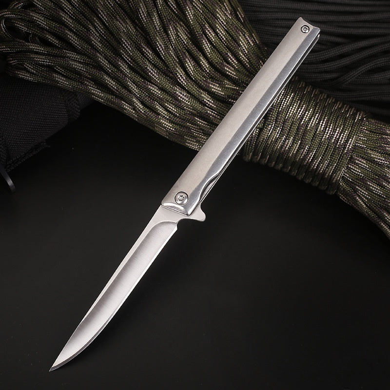 portable folding knife Magic pen m390 powder steel folding knife high hardness and sharp mini self-defense knife outdoor knife