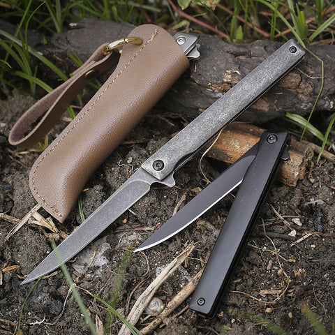 portable folding knife Magic pen m390 powder steel folding knife high hardness and sharp mini self-defense knife outdoor knife