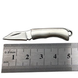 【Free gift】Pocket Knife Mini Folding Knife Ultra Small Brass Knife Carry Pocket Knife Express Unpacking Keychain Small Folding Knife  6pcs