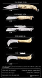 【Free gift】Knife Mini Folding Knife Legal Self-defense Knife Exquisite Brass Knife Keychain Demolition Express Unpacking Knife