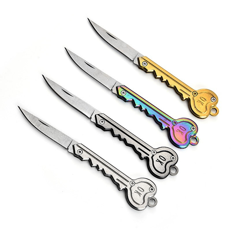 Outdoor Mountaineering Self-defense Portable Knife OK Key Knife Mini Key Knife Demolition Express Knife
