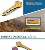 Outdoor Mountaineering Self-defense Portable Knife OK Key Knife Mini Key Knife Demolition Express Knife