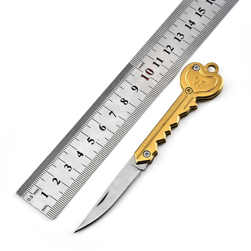 Outdoor Mountaineering Self-defense Portable Knife OK Key Knife Mini Key Knife Demolition Express Knife