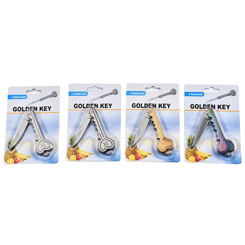 Outdoor Mountaineering Self-defense Portable Knife OK Key Knife Mini Key Knife Demolition Express Knife