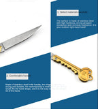 Outdoor Mountaineering Self-defense Portable Knife OK Key Knife Mini Key Knife Demolition Express Knife