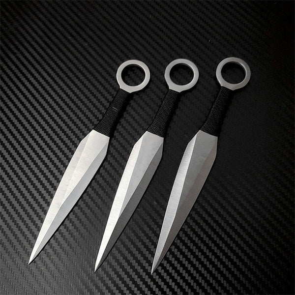 Four Style Outdoor protection dagger hand dart knife Outdoor small leggings hidden weapon heavy dart needle defense suit a set of 6 PCS
