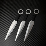 Four Style Outdoor protection dagger hand dart knife Outdoor small leggings hidden weapon heavy dart needle defense suit a set of 6 PCS