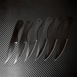 Four Style Outdoor protection dagger hand dart knife Outdoor small leggings hidden weapon heavy dart needle defense suit a set of 6 PCS