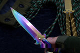 CSGO Butterfly Knife Practice Knife Unopened Ornamental Knife Play Cool Folding Knife Stainless Steel Pocket Knife