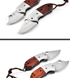 Bladed Tactical Knife Small Armored Mini Knife Stainless Steel Outdoor Folding Knife