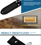 Outdoor camping knife blade straight knife diving straight knife outdoor self-defense leggings saber