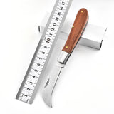 Stainless steel folding electric knife Electrician's knife Electrician's wire stripping knife Razor tool