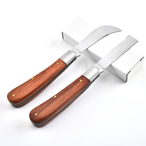 Stainless steel folding electric knife Electrician's knife Electrician's wire stripping knife Razor tool