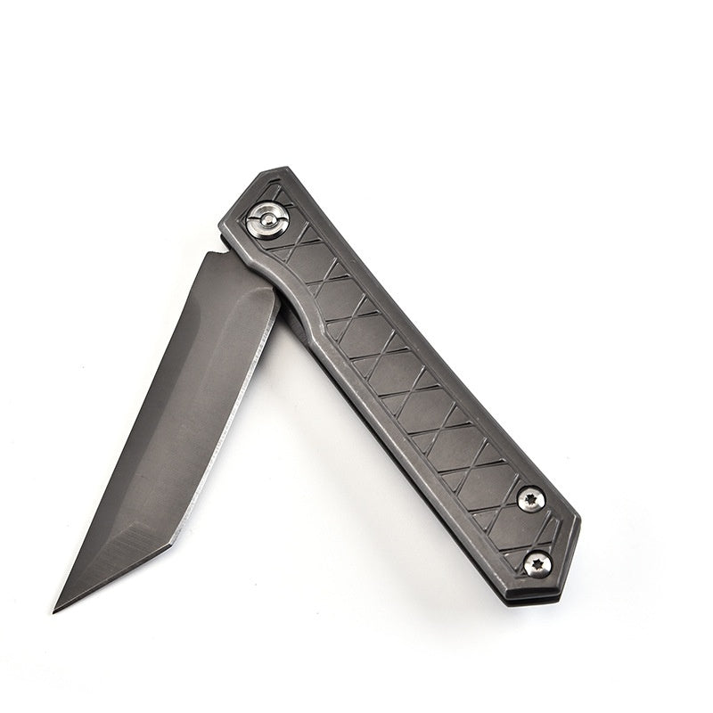 Multifunctional Tactical Knife Samurai Folding Knife Self-defense Tactical Knife Katana Outdoor Pocket Knife