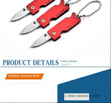 Stainless Steel Keychain Pocket Knife Mini Folding Knife Folding Knife Self-defense Folding Knife Multifunctional Tactical Knife