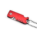 Stainless Steel Keychain Pocket Knife Mini Folding Knife Folding Knife Self-defense Folding Knife Multifunctional Tactical Knife