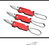 Stainless Steel Keychain Pocket Knife Mini Folding Knife Folding Knife Self-defense Folding Knife Multifunctional Tactical Knife