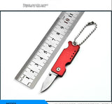 Stainless Steel Keychain Pocket Knife Mini Folding Knife Folding Knife Self-defense Folding Knife Multifunctional Tactical Knife