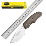 High hardness stainless steel outdoor straight knife tactical straight knife self-defense survival knife portable survival small straight knife