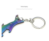 Knife multifunctional bottle opener fruit knife paring knife sharp unpacking portable folding knife keychain small knives
