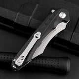 Outdoor multi-purpose self-defense fruit knife tactical survival knife camping folding knife stainless steel D2 bearing folding knife