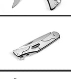 Portable Edged Tactical Knife Folding Knife Outdoor Stainless Steel Folding Knife Outdoor Keychain Folding Knife