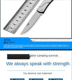 Portable Edged Tactical Knife Folding Knife Outdoor Stainless Steel Folding Knife Outdoor Keychain Folding Knife