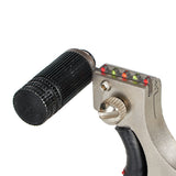 huwairen alloy steel slingshot infrared laser sight slingshot high precision free binding fast flattening leather