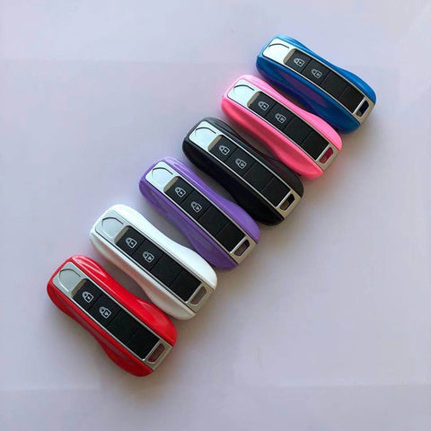 2025 Porsche Key Electric Stun New Women Outdoor Self-Defense Tools Electric Shock Stun Gun  - LED Flashlight Max Voltage Mini Rechargeable | POPOTR™