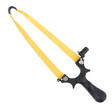 New fast-pressing resin slingshot multicolor with light stainless steel free strapping flat leather slingshot manufacturer supply